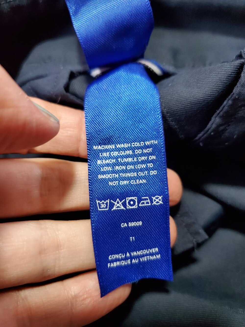 KIT AND & ACE Navigator Ride Pants Trousers Slim Leg Navy Blue Women's 6 x 30" - Picture 14 of 16